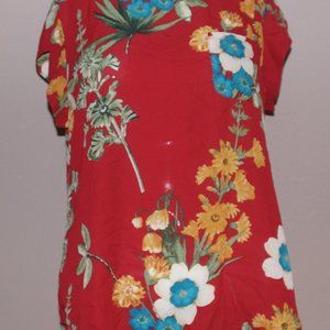 Lily White Hawaiian Blouse